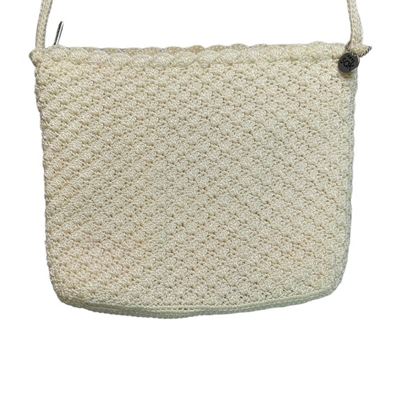 The Sak crochet small cream shoulder bag - Picture 2 of 5